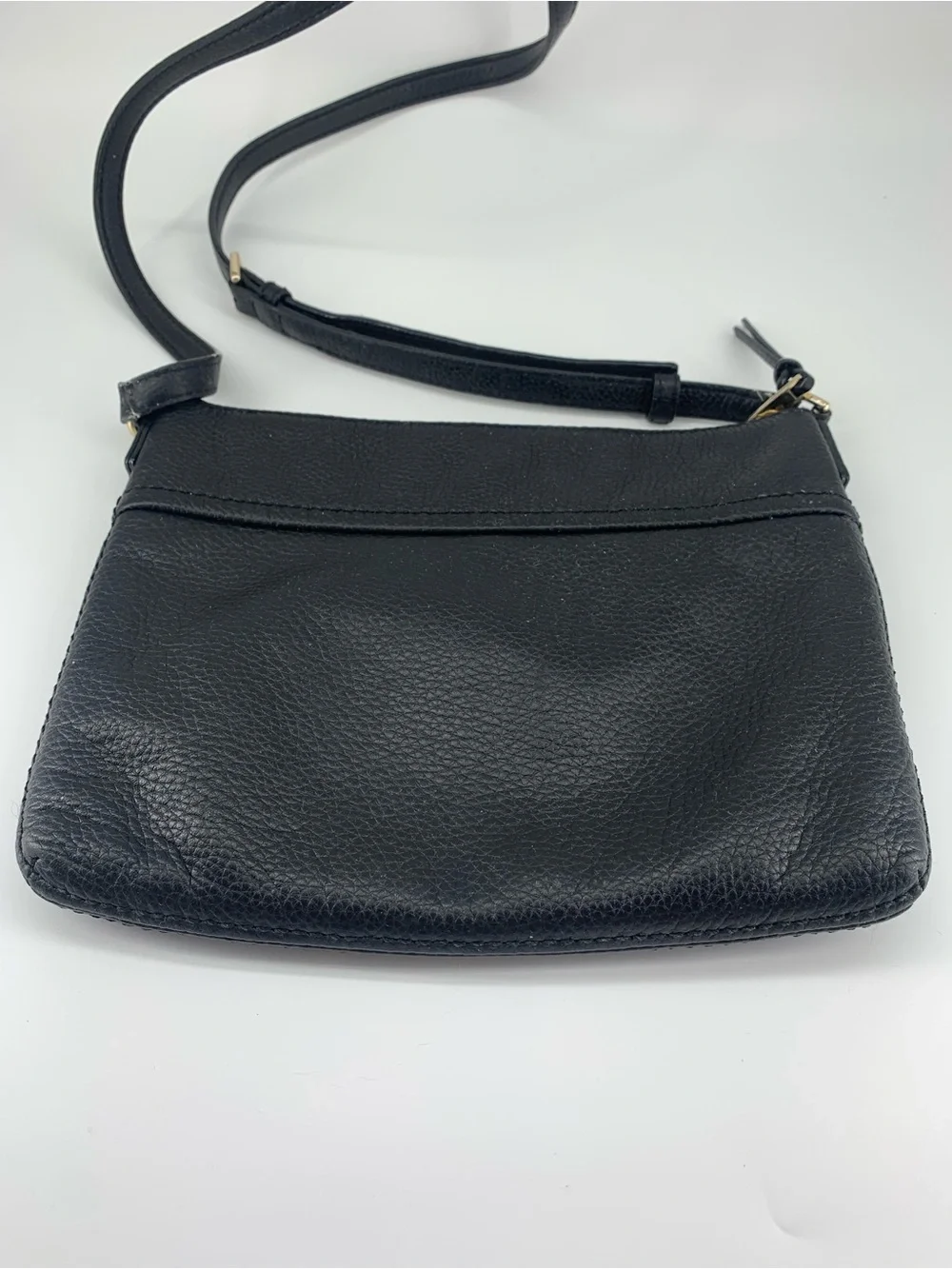*low start* Kate Spade Polly Medium Crossbody Black Pebbled Learher